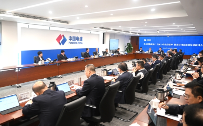 公司召开学习贯彻党的二十届三中全会精神推动公司高质量发展研讨会