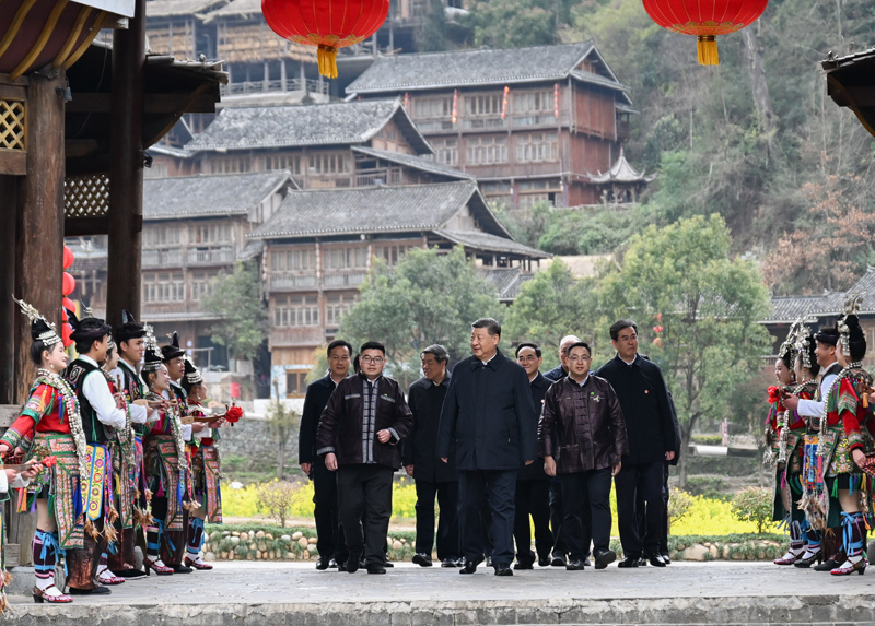习近平在贵州考察时强调:坚持以高质量发展统揽全局 在中国式现代化进程中展现贵州新风采